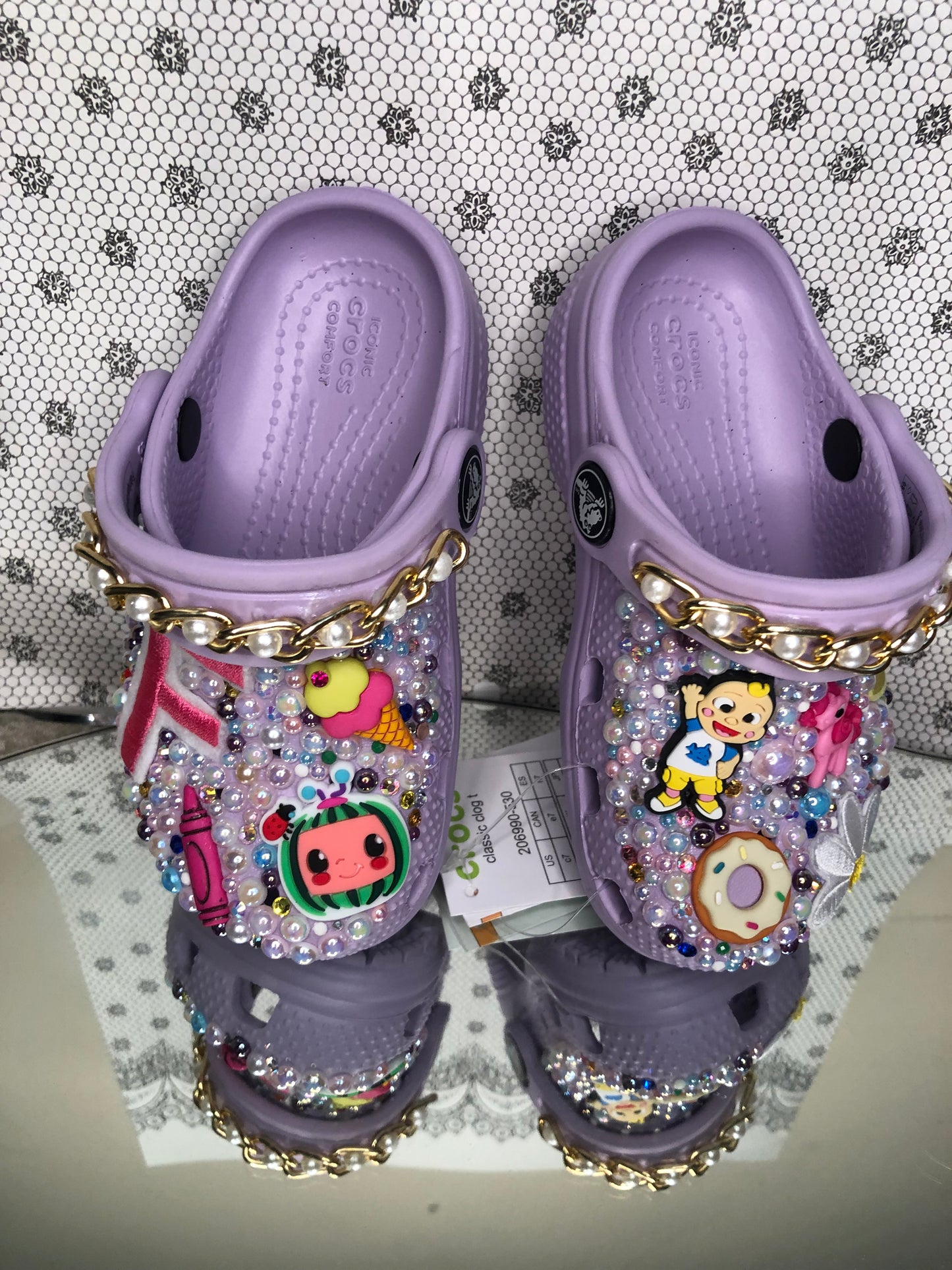 “Lavender” kid Crocs