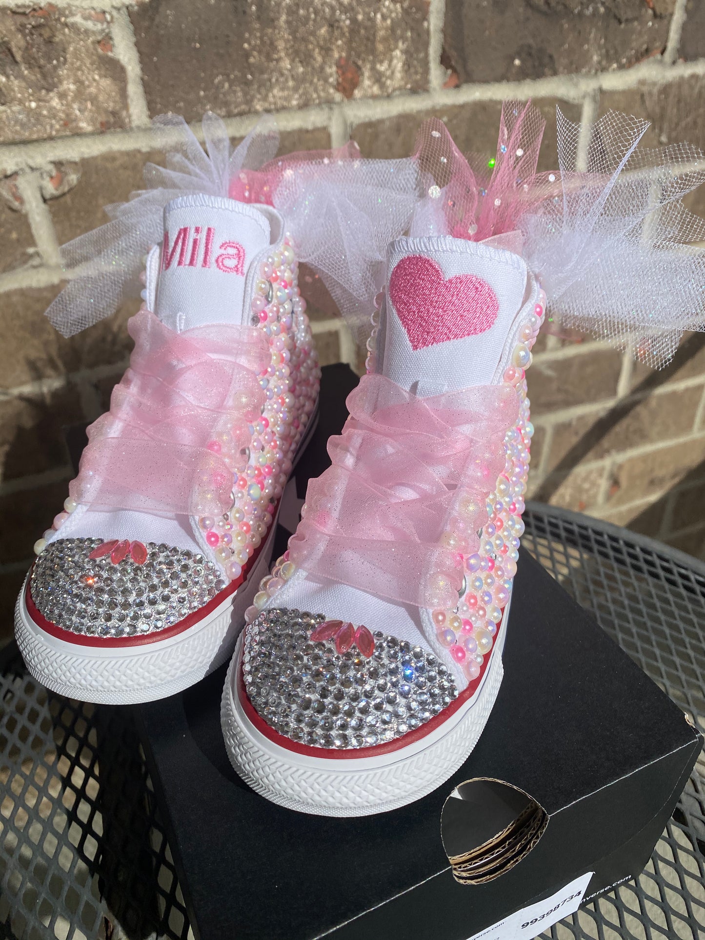 Bling Birthday Converse for Kids