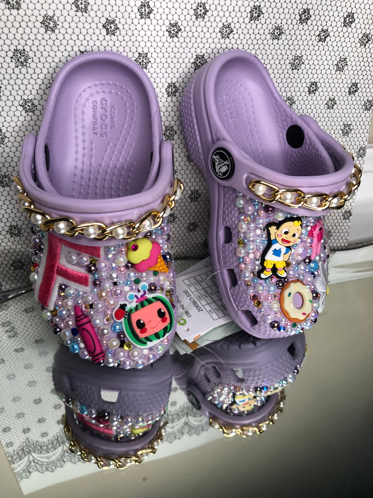 “Lavender” kid Crocs
