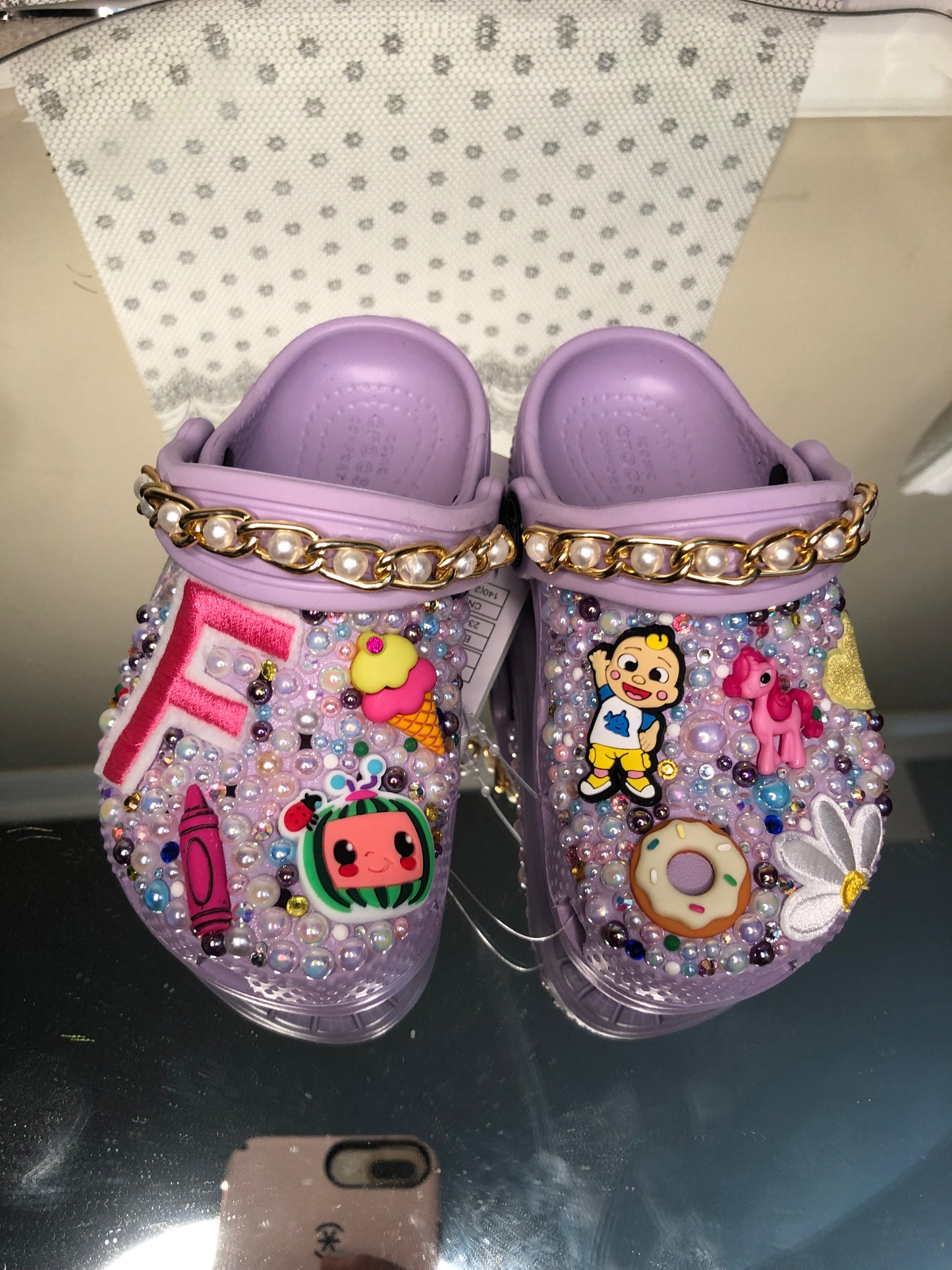 “Lavender” kid Crocs