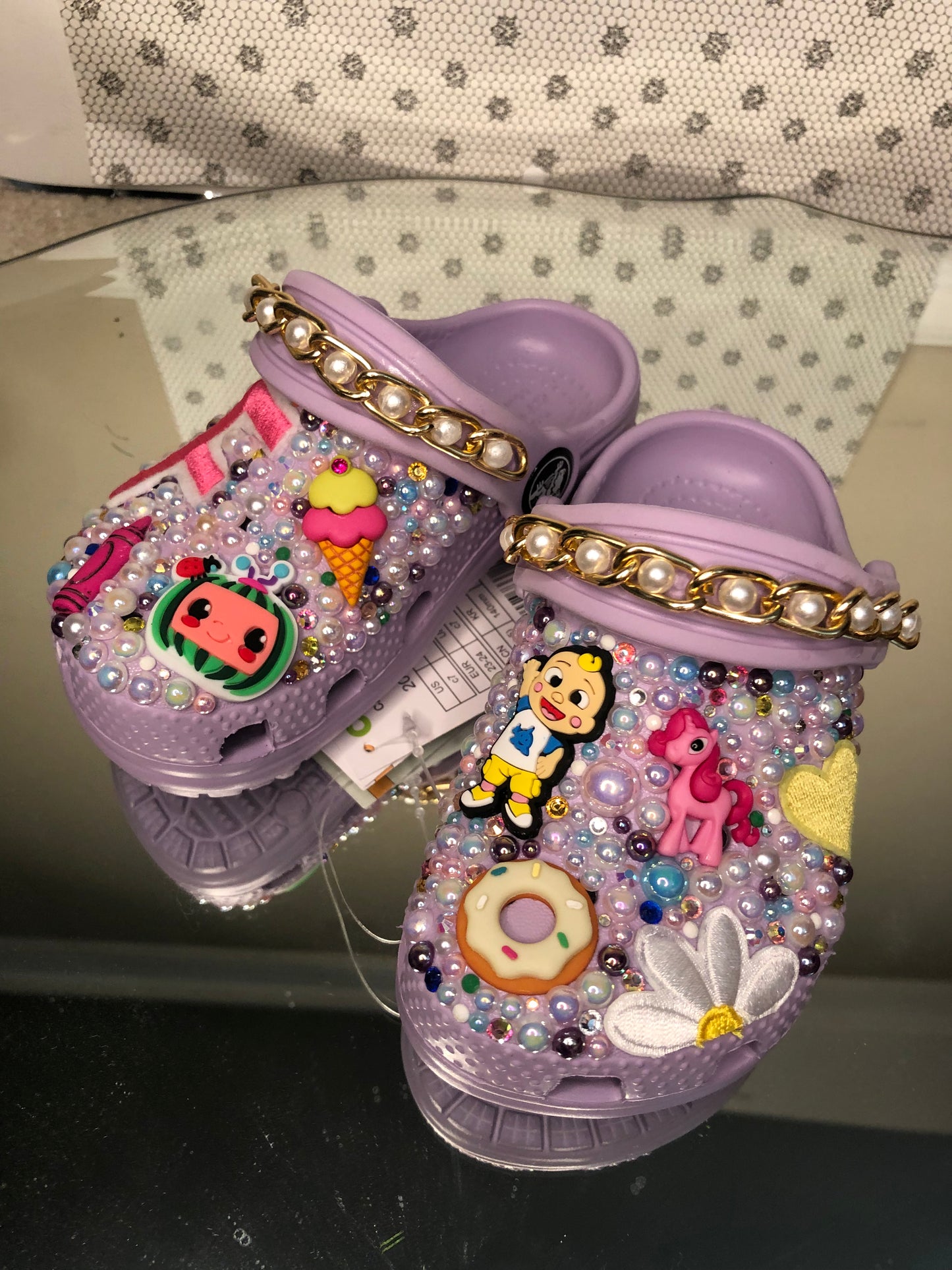 “Lavender” kid Crocs